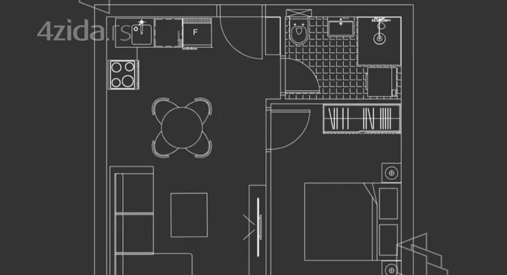 Dvosoban stan | 4zida