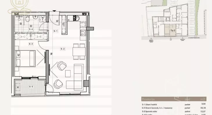 Dvoiposoban stan | 4zida
