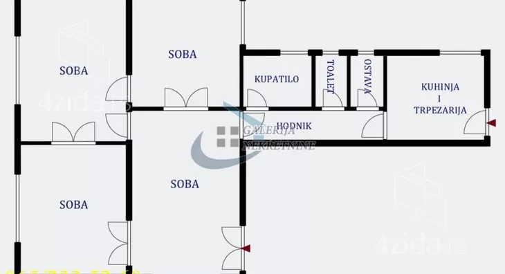 Četvorosoban stan | 4zida