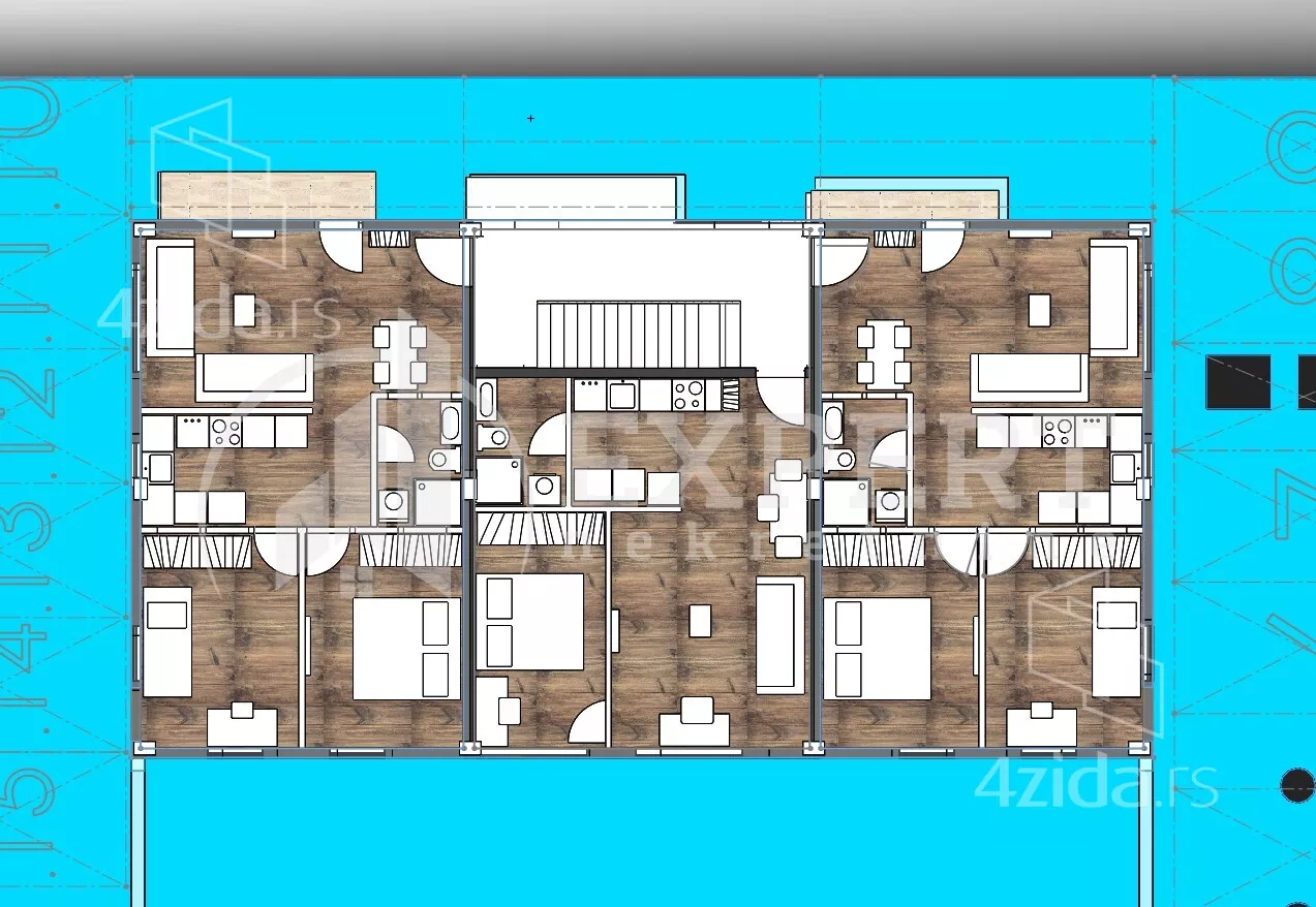 Jednoiposoban stan | 4zida