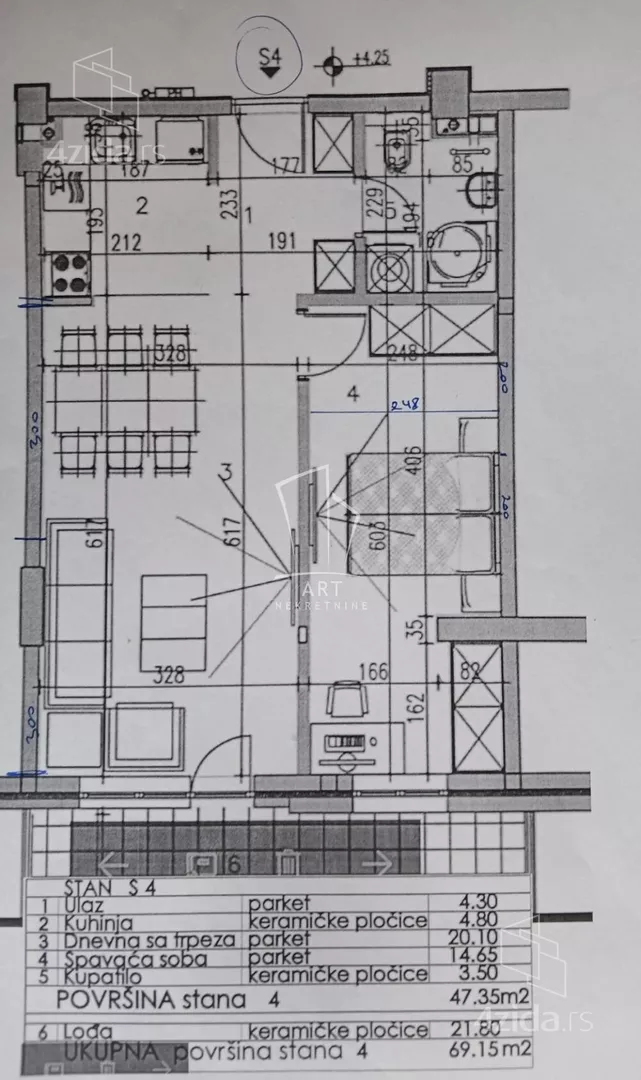 Dvosoban stan | 4zida