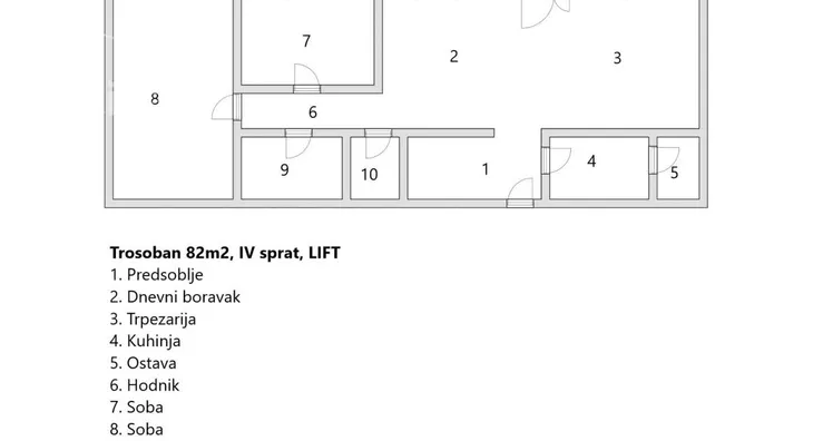 Trosoban stan | 4zida