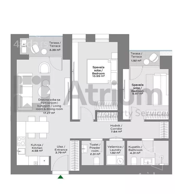Trosoban stan | 4zida