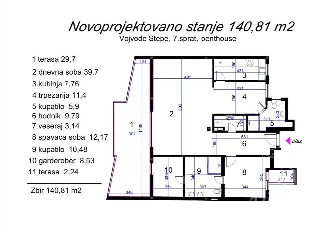 Dvosoban stan | 4zida