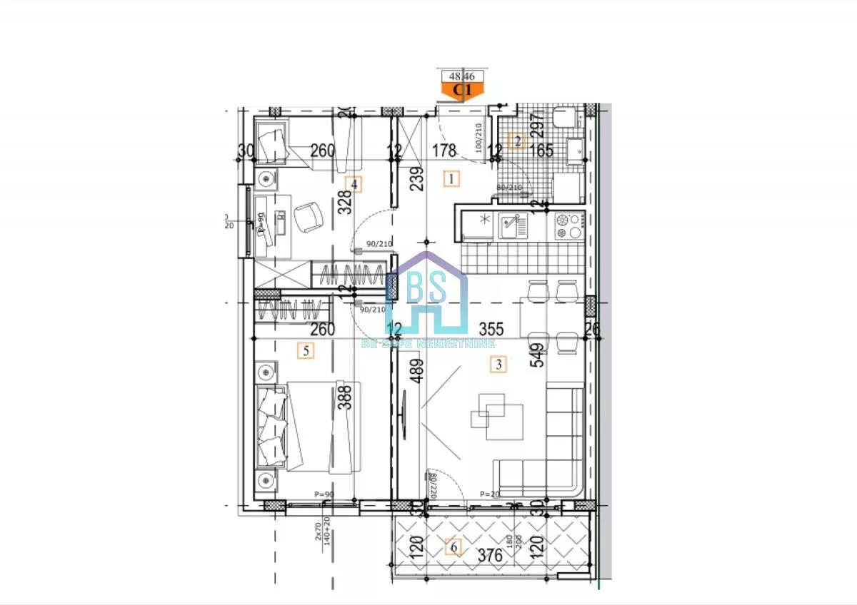 Dvoiposoban stan | 4zida