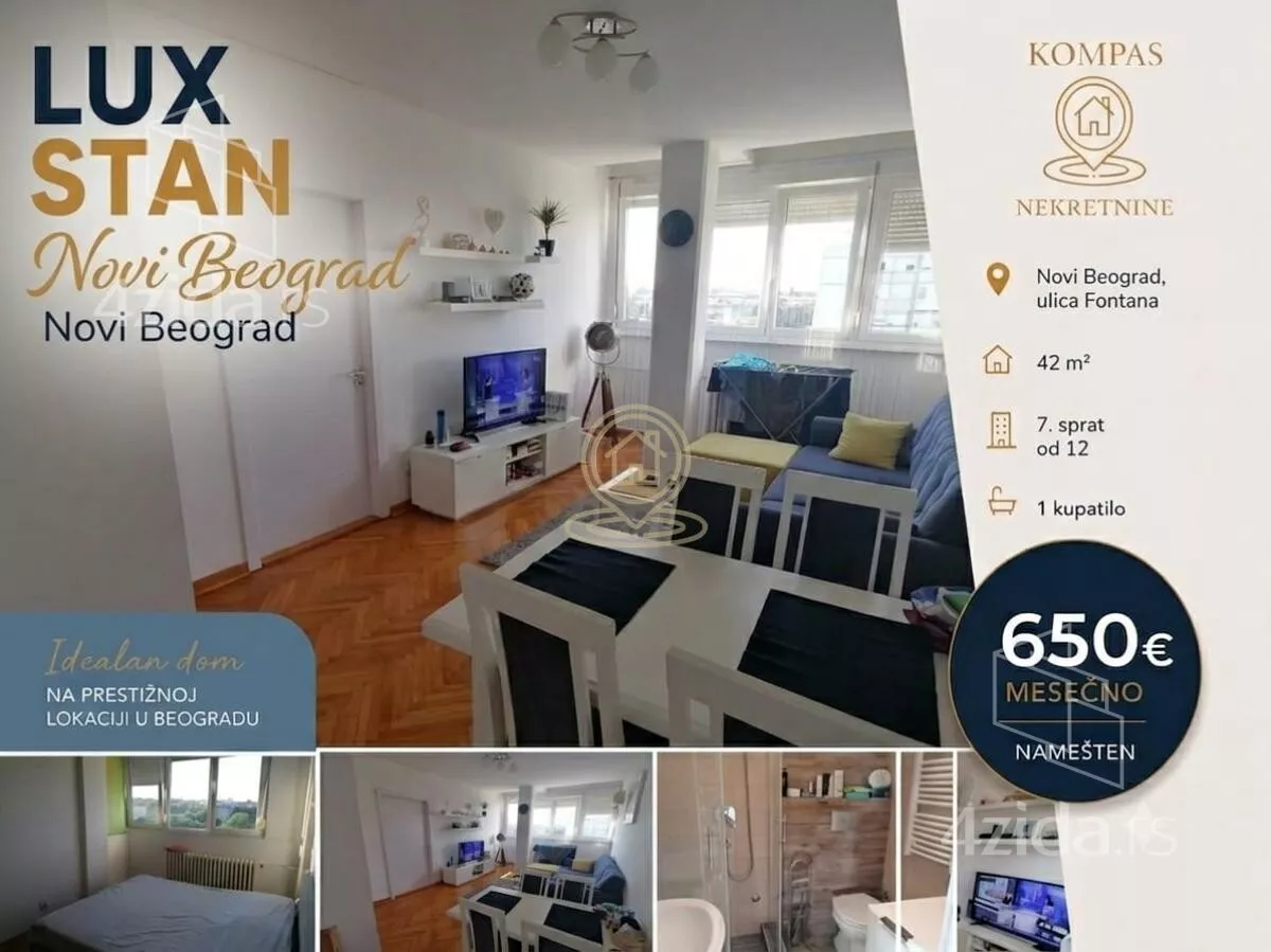 Jednoiposoban stan | 4zida