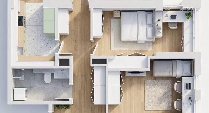 Trosoban stan | 4zida