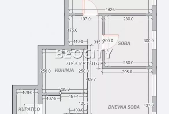 Trosoban stan | 4zida