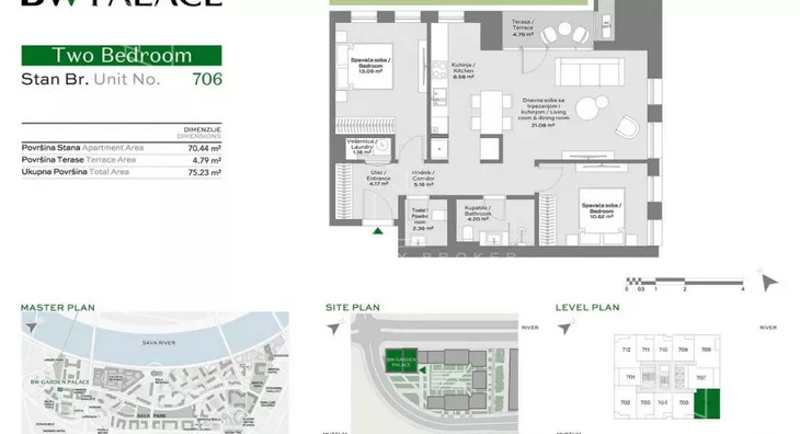 Trosoban stan | 4zida