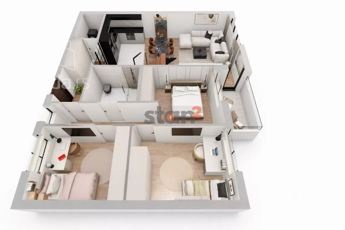 Troiposoban stan | 4zida