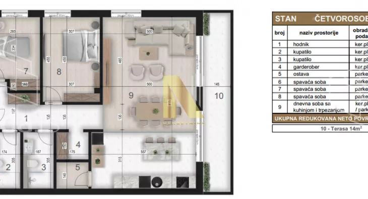 Četvorosoban stan | 4zida