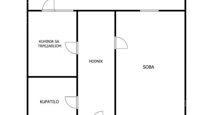 Jednosoban stan | 4zida