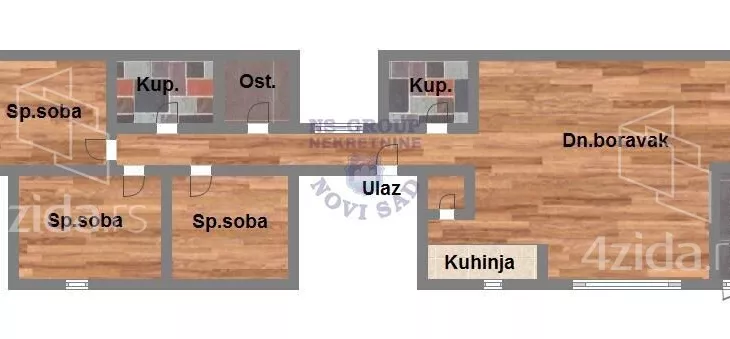 Četvorosoban stan | 4zida