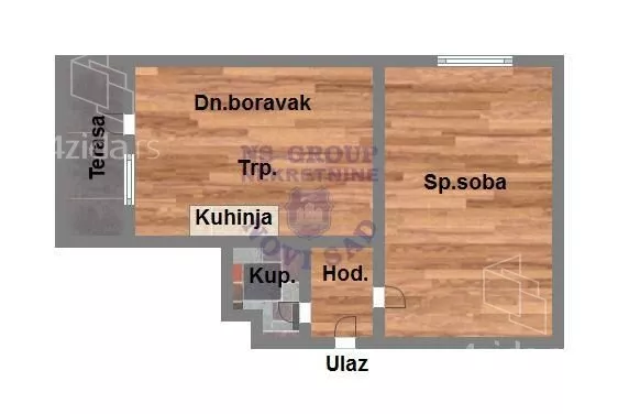Dvosoban stan | 4zida