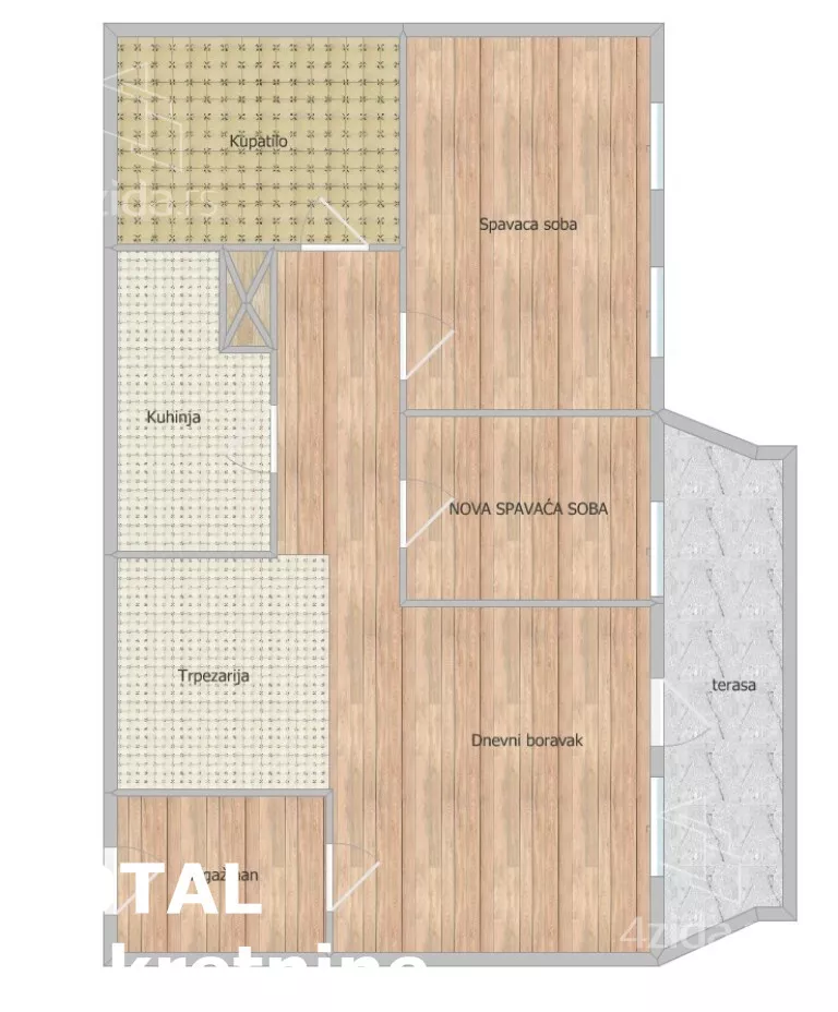 Dvosoban stan | 4zida