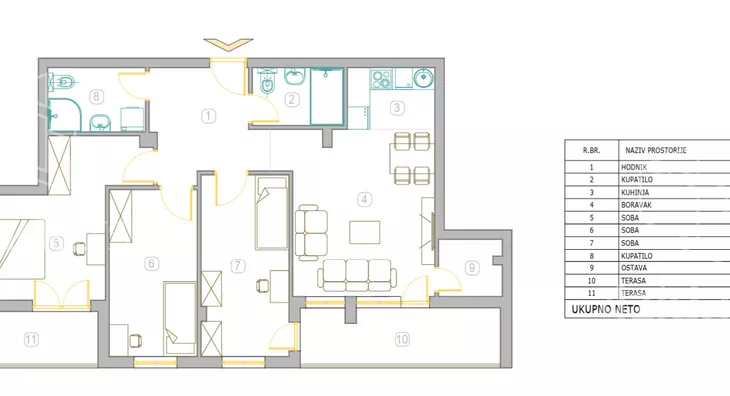 Četvorosoban stan | 4zida