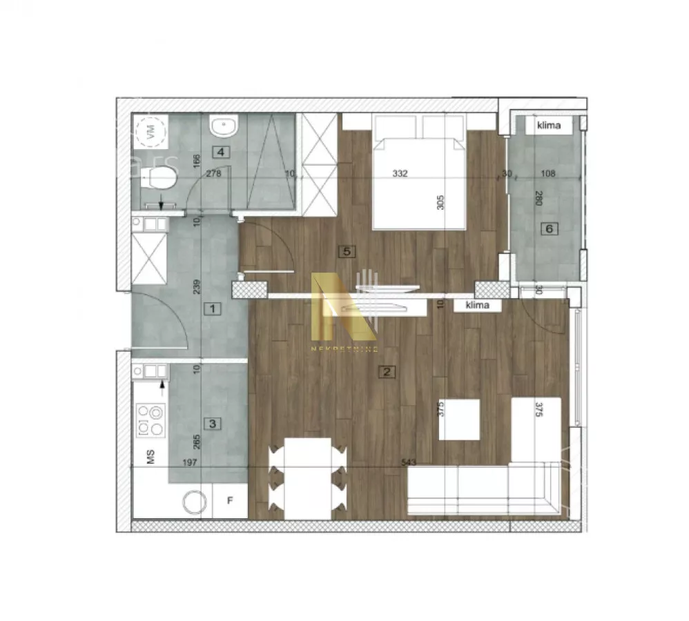 Dvosoban stan | 4zida