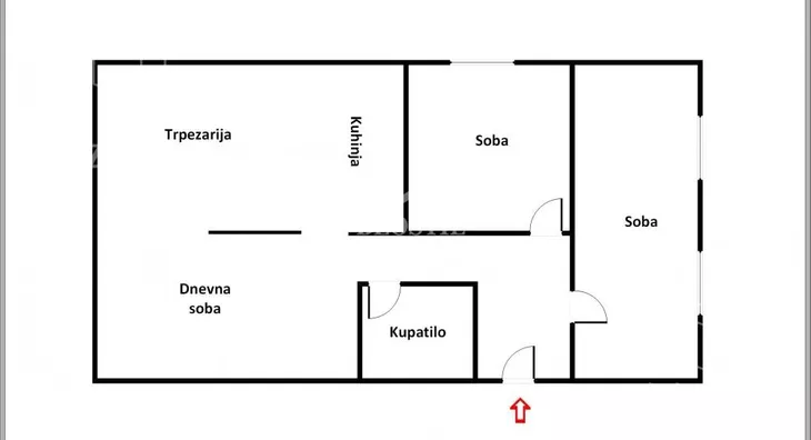 Trosoban stan | 4zida