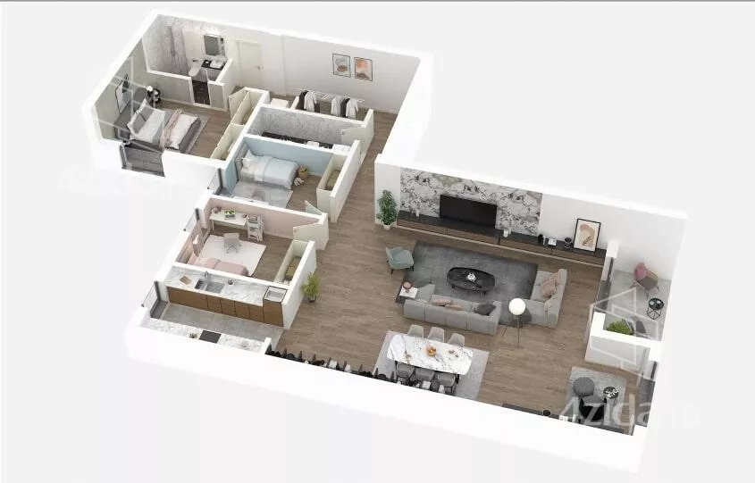 Petosoban stan | 4zida