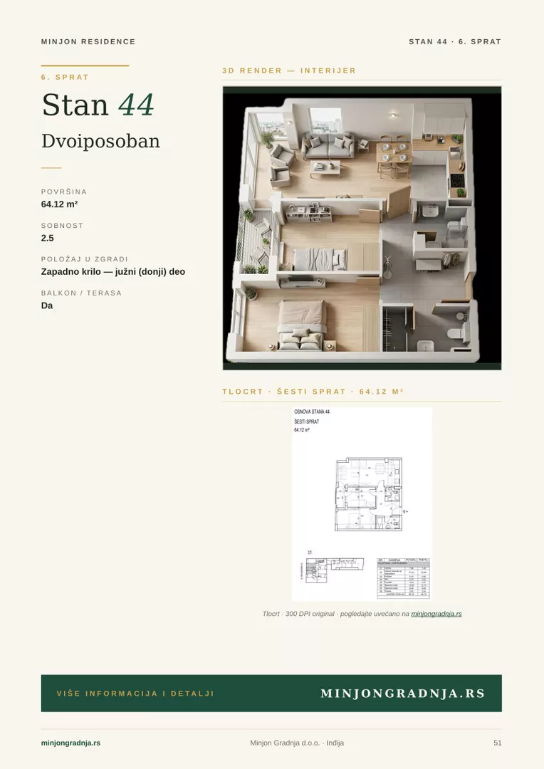 Dvoiposoban stan | 4zida