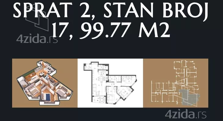 Dvosoban stan | 4zida