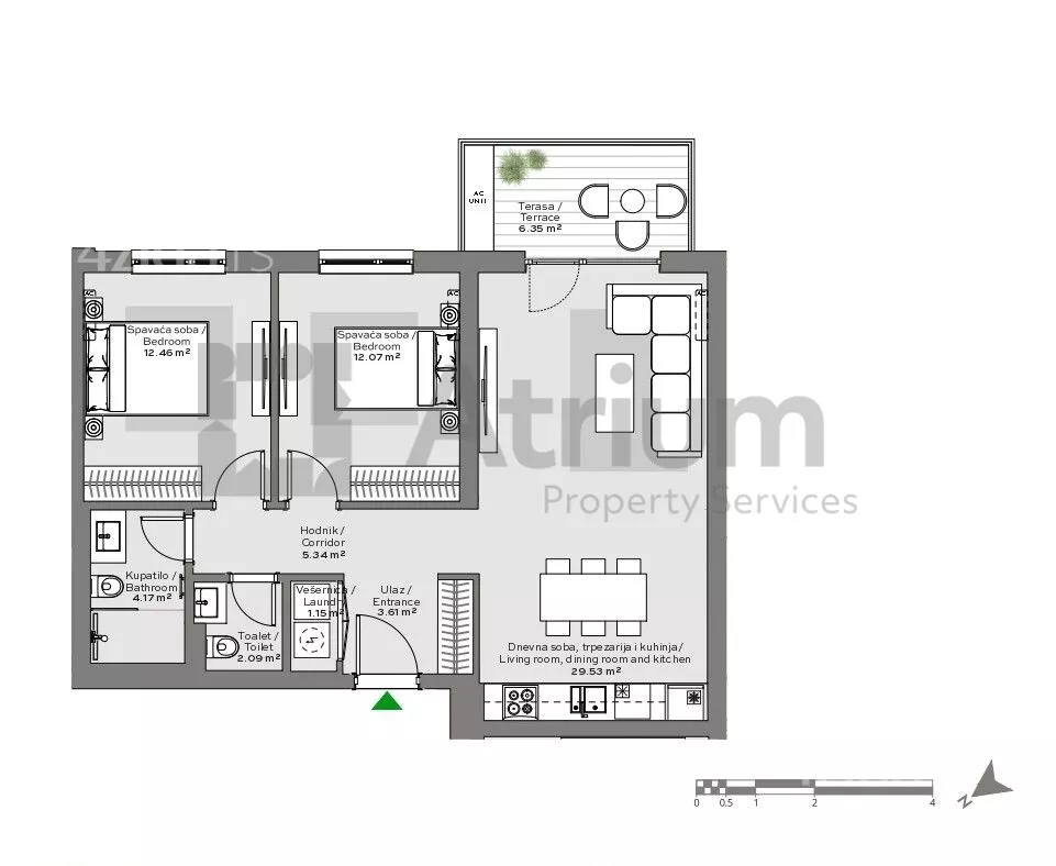 Trosoban stan | 4zida