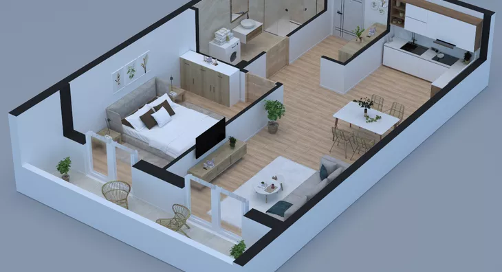 Dvosoban stan | 4zida