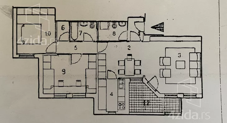 Trosoban stan | 4zida