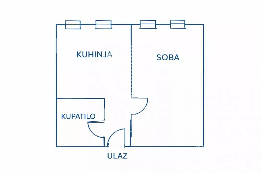 Jednosoban stan | 4zida