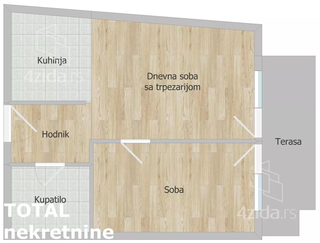 Dvosoban stan | 4zida