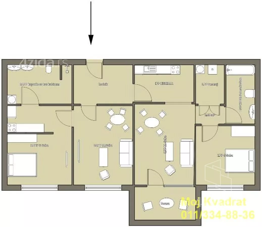 Četvorosoban stan | 4zida