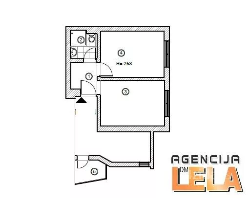Jednoiposoban stan | 4zida