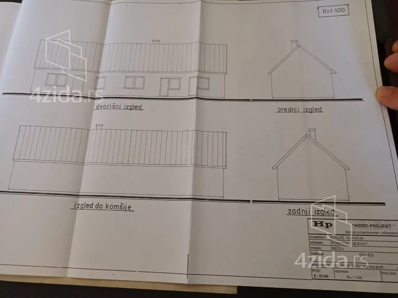 1-etažna kuća | 4zida