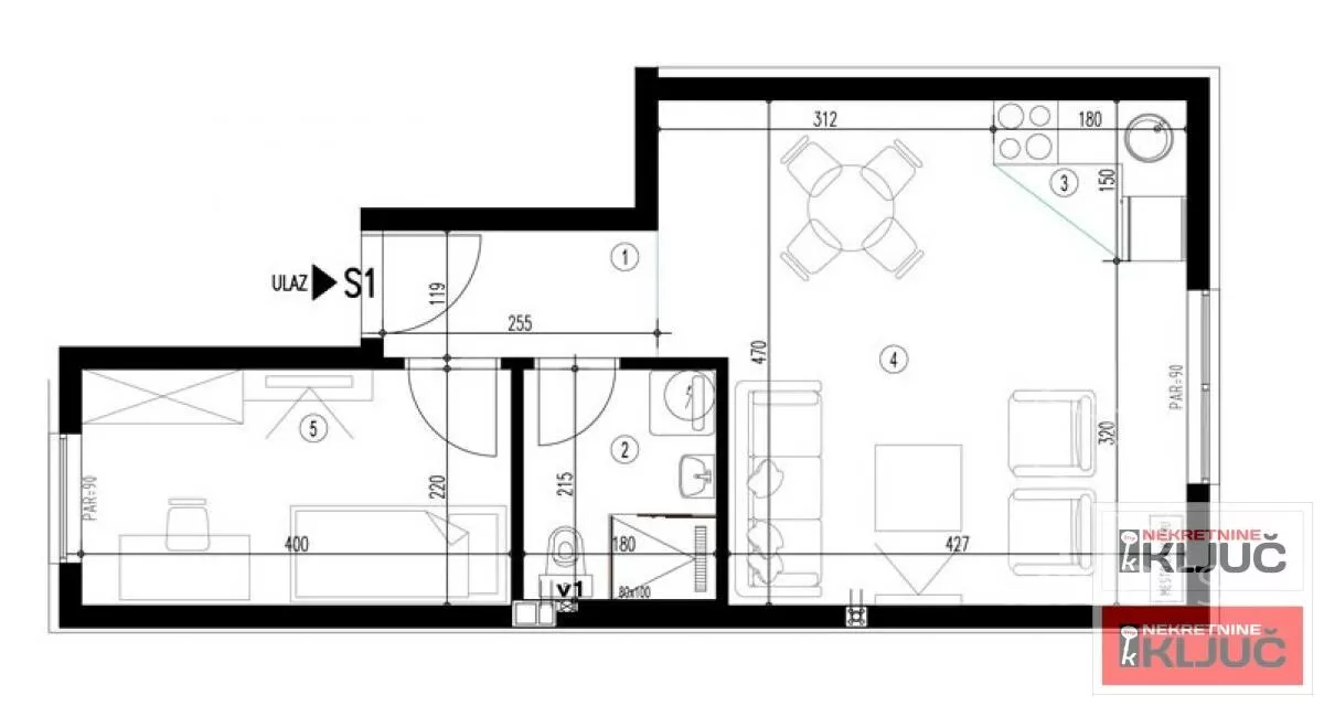 Jednoiposoban stan | 4zida