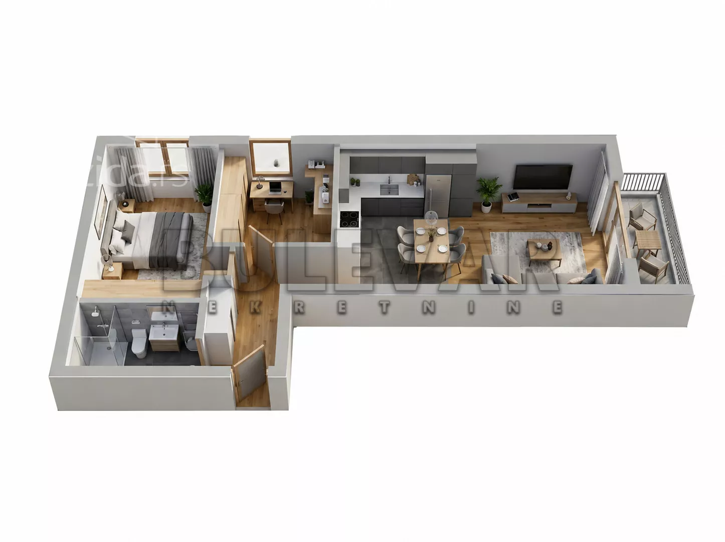 Dvoiposoban stan | 4zida