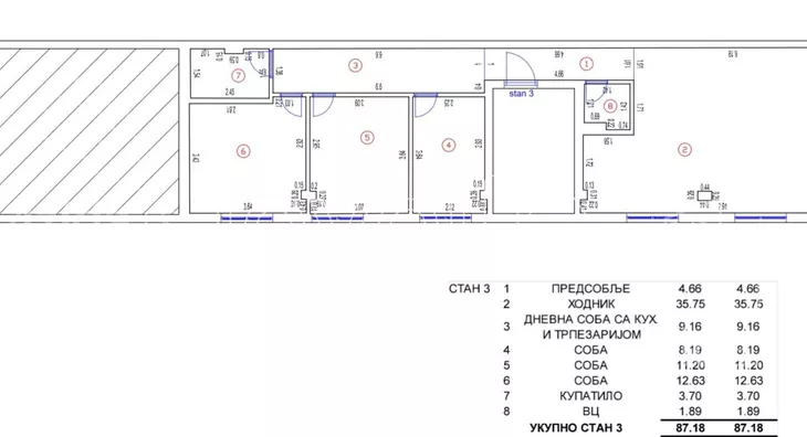 Četvorosoban stan | 4zida