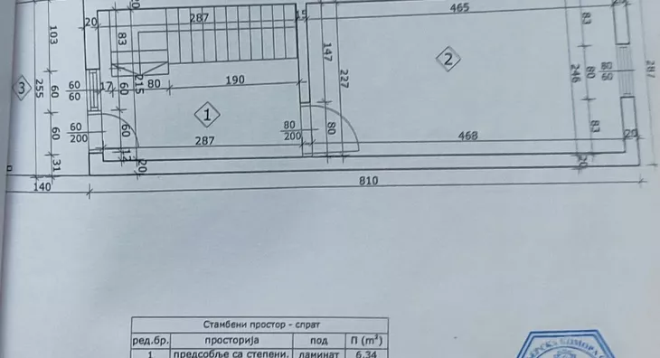 Troiposoban stan | 4zida