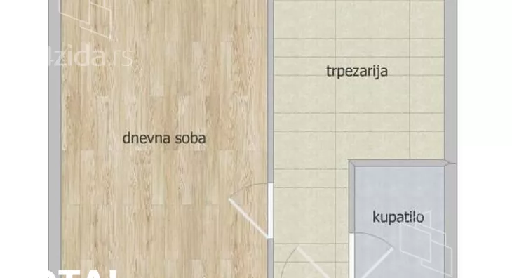 Jednosoban stan | 4zida