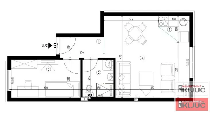 Jednoiposoban stan | 4zida