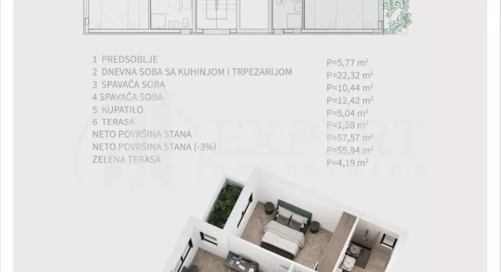 Dvoiposoban stan | 4zida