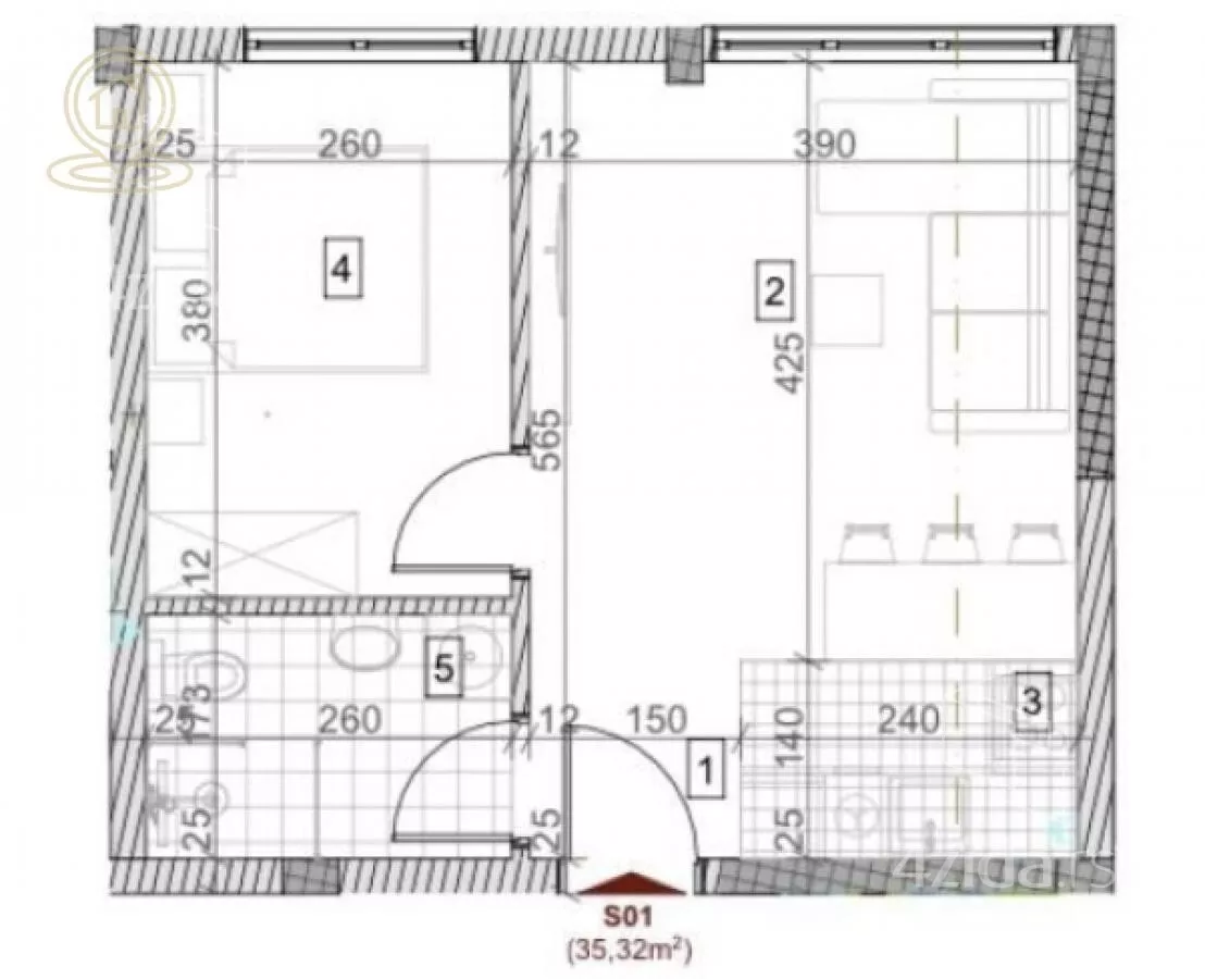 Trosoban stan | 4zida