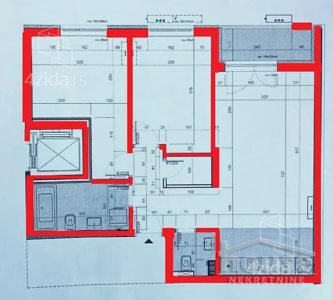 Trosoban stan | 4zida