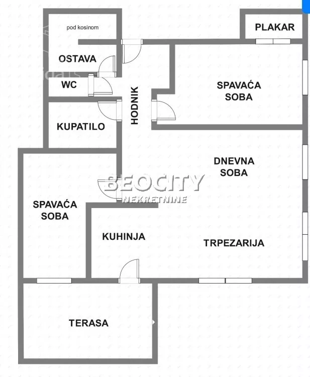 Troiposoban stan | 4zida