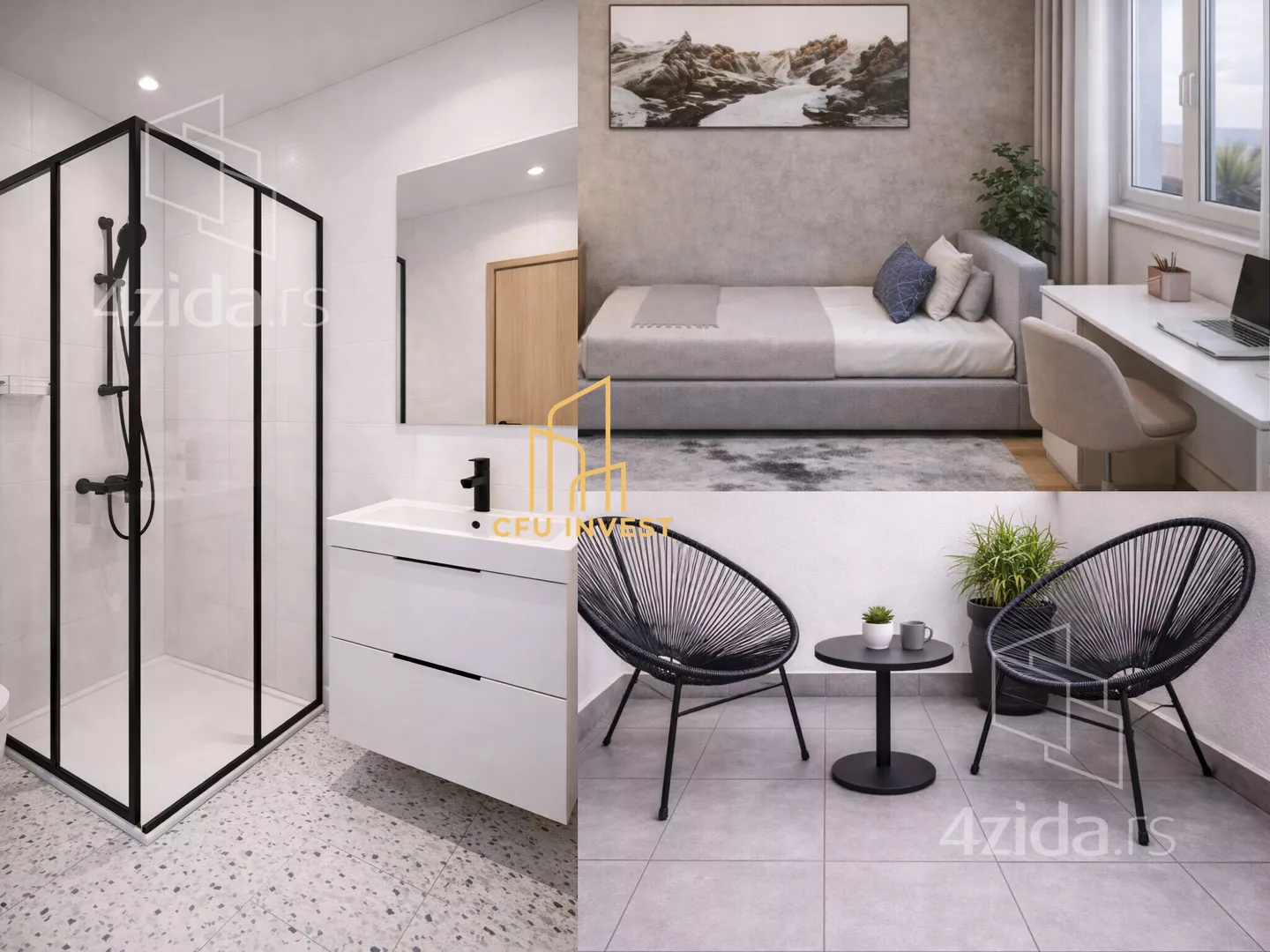 Trosoban stan | 4zida