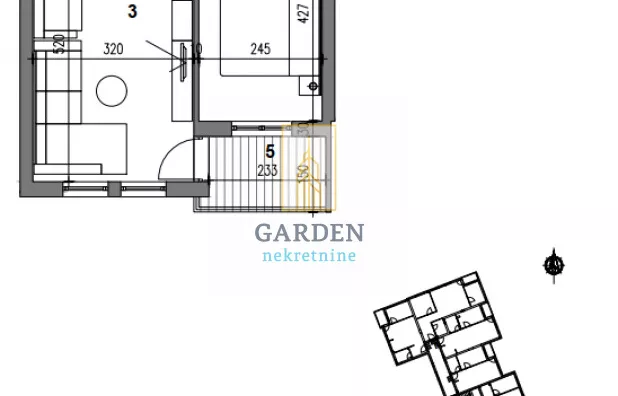 Jednoiposoban stan | 4zida