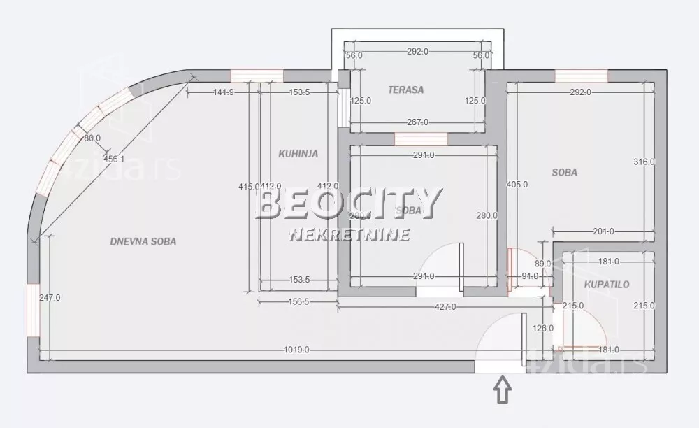 Trosoban stan | 4zida