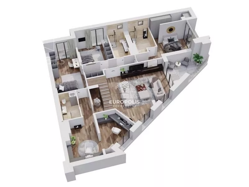 Petosoban stan | 4zida