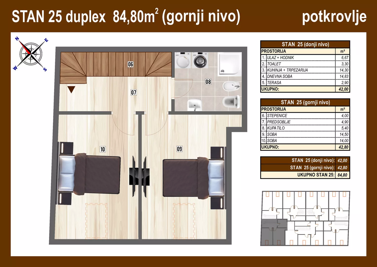 Trosoban stan | 4zida