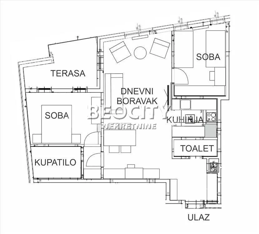 Trosoban stan | 4zida