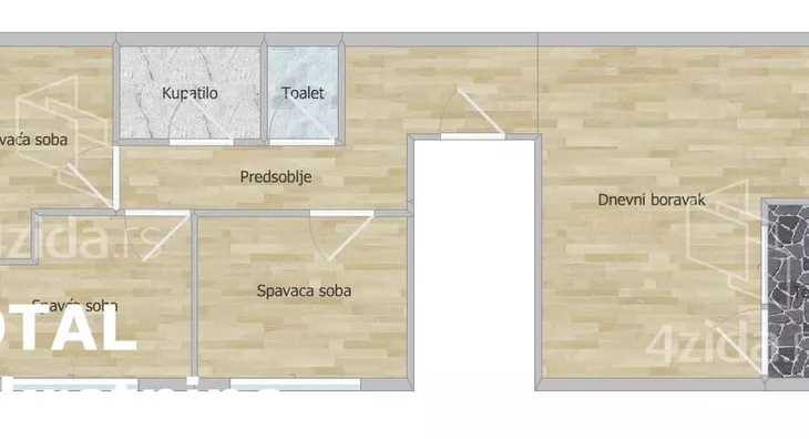 Četvorosoban stan | 4zida